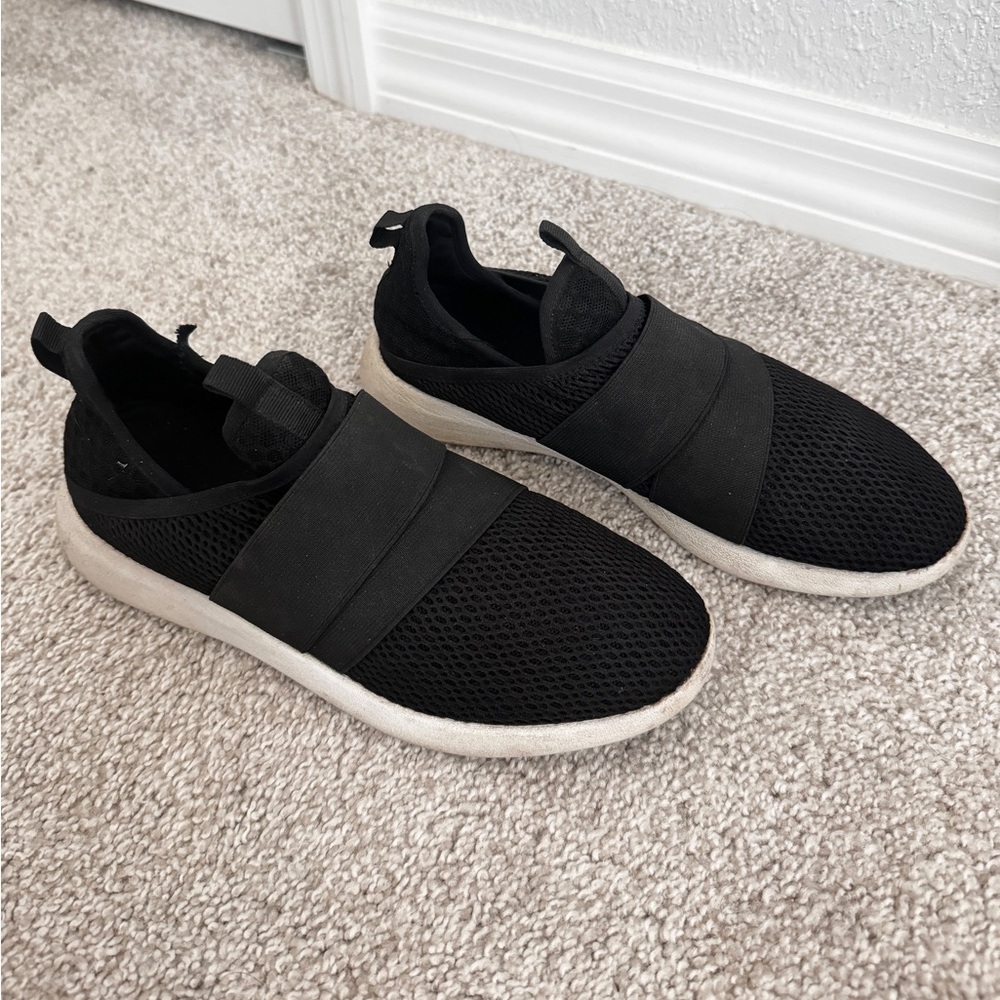 ALDO Black Fascia No Lace Sneakers